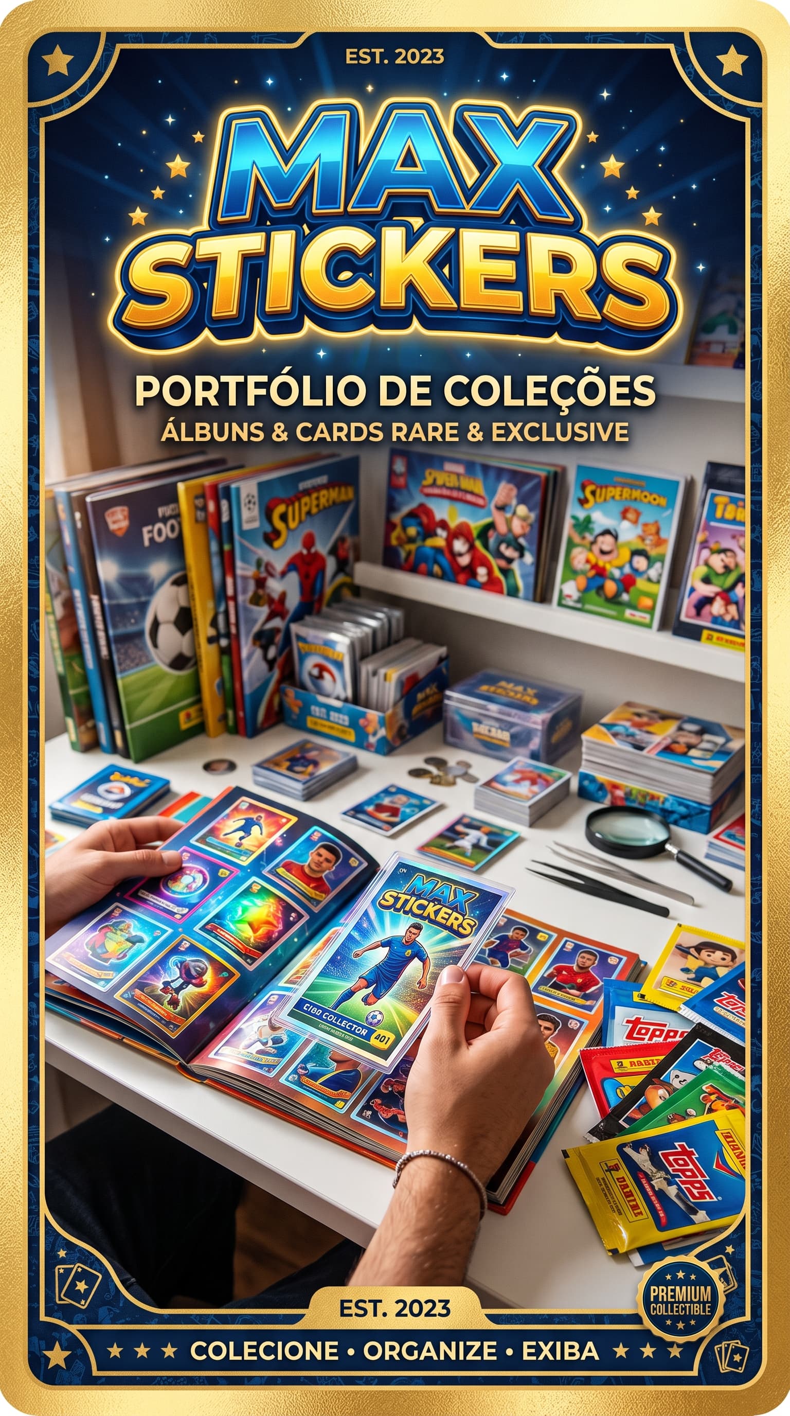 App para Colecionadores de Cards e Figurinhas